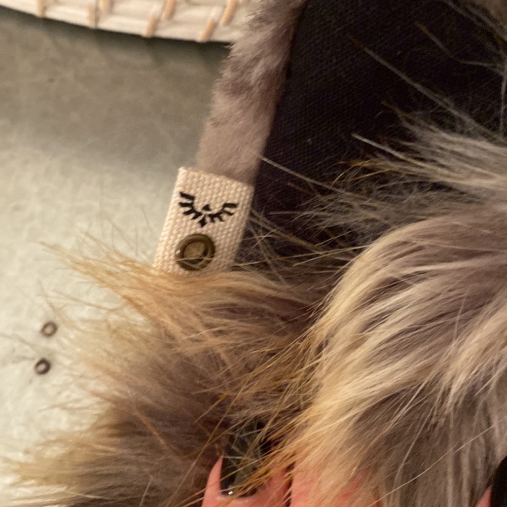 SpiritHoods Brown Faux Fur Hood Scarf - Picture 3 of 5